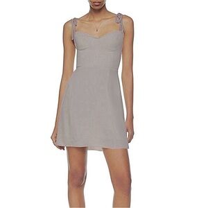 Aritzia Wilfred Fable Dress Gray Size 10 #98382